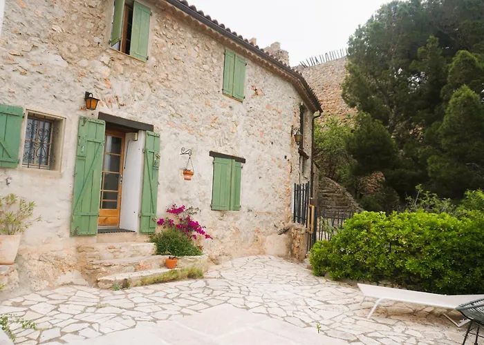 Les Volets Verts A Cote Du Chateau Pour 8 Avec Jardin 別荘 *